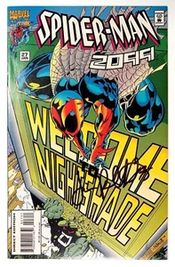Cómics de Marvel de Spider-Man 2099 #27 firmados por Jim Palmiotti (1992) - Imagen 1 de 2