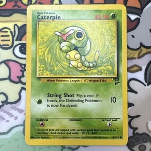 Pokémon TCG Caterpie Base Set 2 68/130 Regular Unlimited Common - Bild 1 von 6