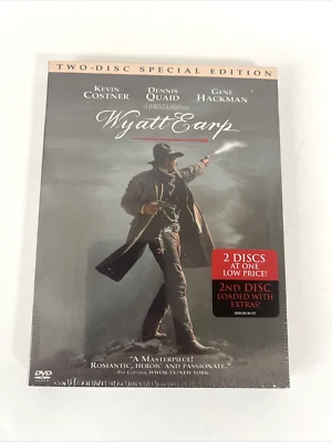 Wyatt Earp 2-Disc Special Edition (DVD, 2004, WS) Kevin Costner New Sealed - Image 1 of 4