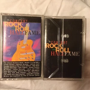 2 Tape Lot The Concert for the Rock And Roll Hall of Fame Tested Free Shipping - Picture 1 of 5
