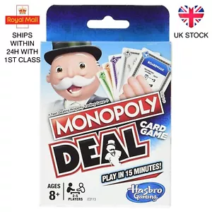 Monopoly Deal Family Card Game ENGLISH UK BRITISH VERSION, LONDON PROPERTIES - Picture 1 of 4