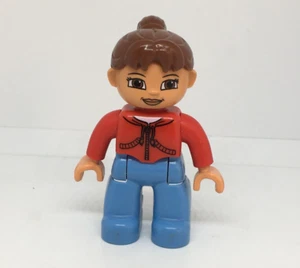 LEGO Duplo : Fille - Figurine Personnage - Réf 47394pb114 - Set 5795 6156 5634 - Imagen 1 de 2