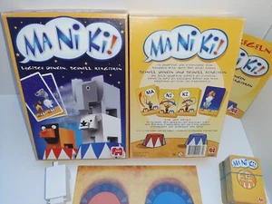 Innen fast wie neu: Maniki ! Logisch denken schnell reagieren Jumbo Spiele - Bild 1 von 3