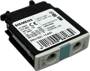 1x Siemens Hilfsschalterblock 3RH1921-1CA01 - Bild 1 von 1