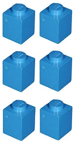 Missing Lego Brick 3005 Blue x 6 Brick 1 x 1 - Picture 1 of 1