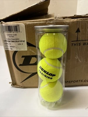Dunlop TB Championship Training Extra Duty Qty 24 Pack Total 72 Balls - Image 1 of 3