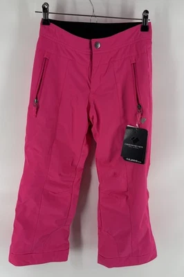 Obermeyer Teen Girls’ Elsie Ski Snow Pants Small Pink New Warm High Quality - Image 1 of 4