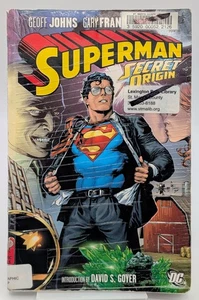 Superman Secret Origin TPB Geoff Johns DC Comics Graphic Novel Library Copy - Picture 1 of 3