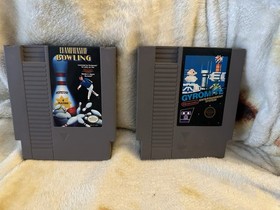 Romstar, Nintendo NES Game Lot - Championship Bowling, Gyromite, 4 Players