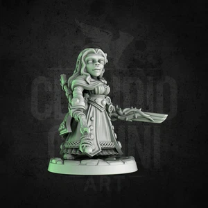 Claudio Casini Halfling Druido D&D Frostgrave Rangers of shadow deep - Foto 1 di 2