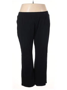 Venezia Sport Women Black Active Pants 22 Plus - Picture 1 of 2