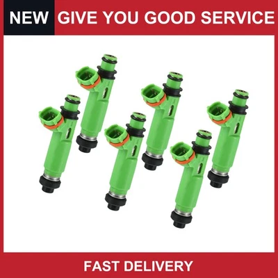 Inyector de Combustible NºMD332733 para Mitsubishi Montero Sport LS XLS 3.0L 97-01 6 piezas Foto 1 de 4