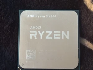 CPU Amd Ryzen 5 4500 sans boîte boitier seul. Occasion aucun problème - Photo 1/5
