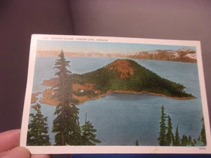 Old Vintage Postcards Oregon Crater Lake National Park Unposted - Picture 1 of 2