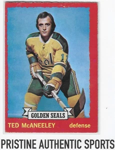 1973-74 OPC Ted McAneeley #37 California Golden Seals - Picture 1 of 2