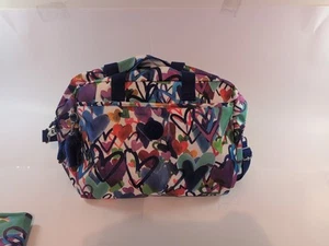 Kipling dreamy duet hearts baby diaper tote bag new without tag - Picture 1 of 6