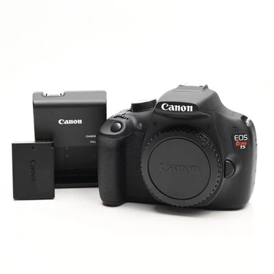 Canon EOS Rebel T5 18MP Digital SLR Camera Body #418 - Image 1 of 4