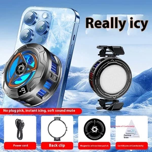 Refroidisseur Téléphone Portable Rechargeable avec Clip pour Jeux et Utilisati - Photo 1 sur 11