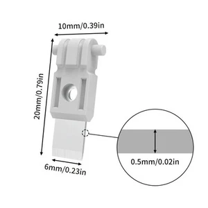 For Bambu Lab X1P1A1 Compatible For 3D Printer Tool Head Cutting Scraper - Afbeelding 1 van 5