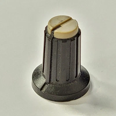 ORIGINAL BEIGE KNOB PART - Tascam M-108 12 Channel 8 Bus Audio Recording Mixer - Image 1 of 4