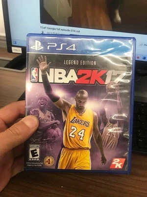 NBA 2K17 Legend Edition Gold - PlayStation 4, 2016 CIB/+manual - Image 1 of 4