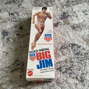 Medalla de oro vintage Mattel Big Jim con caja y más - Imagen 1 de 24