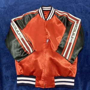 Gucci Bomber Jacket Jersey Nylon Hoodie - Picture 1 of 11