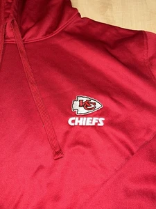 KANSAS CITY CHIEFS Football Pullover NFL Dunbrooke rot Hoodie Large Sweatshirt - Bild 1 von 4