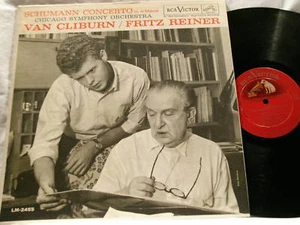 SCHUMANN Piano Concerto Van Cliburn Fritz Reiner RCA shaded dg LP - Picture 1 of 1