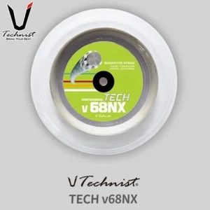 Technist TECH V68 NX 0.68mm 200m Badminton String Racquet Racket String White - Picture 1 of 1