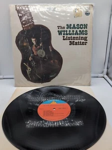 THE MASON WILLIAMS LISTENING MATTER - VINYL RECORD - Bild 1 von 7