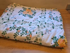 John Deere & FlowersHandmade Quilt Tractor Farming Bedding Home Decor Qween VTG - Picture 1 of 10