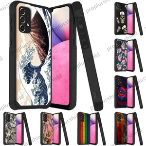 For Samsung Galaxy A33 5G Dual Layer Shockproof Case + Tempered Glass Cover  x3 - Picture 1 of 19