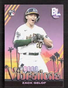 2024 Topps Big League Baseball GV-42 Zack Gelof buenas vibraciones radiocontrol - Imagen 1 de 2