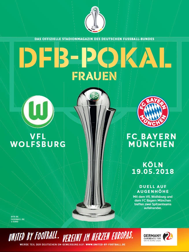 DFB-Pokalfinale 19.05.2018 VfL Wolfsburg - FC Bayern München in Köln - Bild 1 von 1