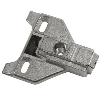 Blum 175L6630.22 3 mm Marco Cara Clip Placa de Montaje, Niquelado 3 mm Foto 1 de 4