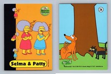 Selma & Patty #26 The Simpsons 10th Anniversary 2000 Inkworks Trading Card