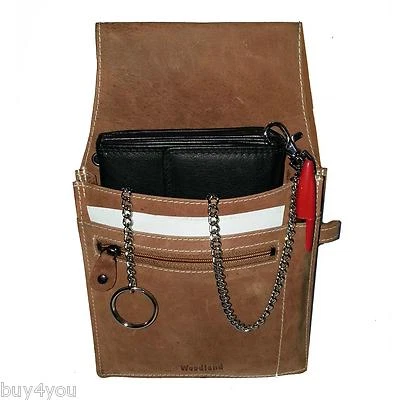 Real Leather Server Set Waiter Holster Waiter Wallet Purse Waiter's Money Pouch - Image 1 of 4