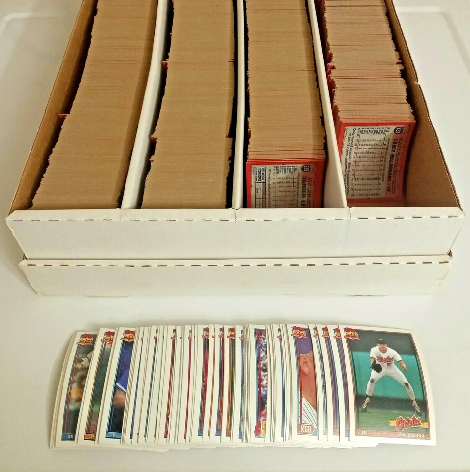1991 Topps Baseball Cards Complete Your Set U-Pick (#'s 1-200) Nm-Mint - Image 1 of 1