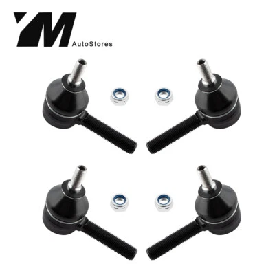 4X Eslabones de extremo de varilla de amarre interior delantero para BMW Serie 5 7 8 ES2763 1982-1997 Foto 1 de 4