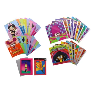 600 Birthday & Greetings Cards Premium Quality with Envelopes mixed Job Lot UK - Picture 1 of 9
