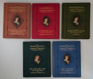 Pears Centenary Edition Charles Dickens Christmas Books (1912) - Picture 1 of 24