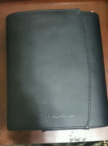 2014 Lexus IS350/250 (OEM) Owner's Manual Navigation Set W/ Black Leather Case - Bild 1 von 8