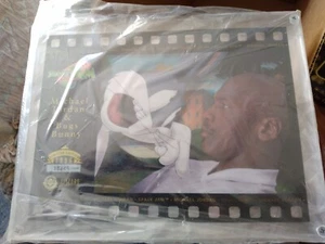 Space Jam Movie Cell 1996 Michael Jordan and Bugs Hase - Bild 1 von 1