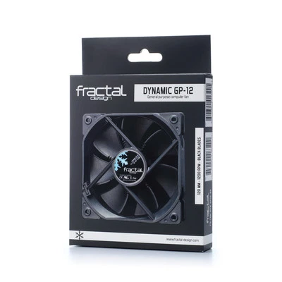 120mm Fan Fractal Design Dynamic GP-12 FD-FAN-DYN-GP12-BK - Image 1 of 2