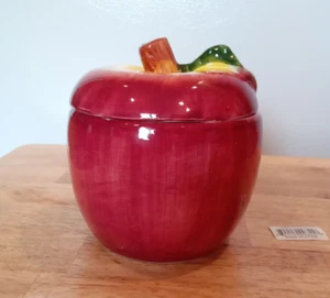 5 in Apple Jar with Lid - Picture 1 of 9