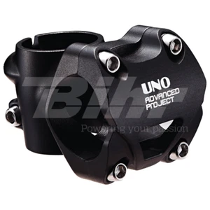 KALLOY UNO ATTACCO MANUBRIO BICI BMX HANDLEBAR STEM M03 35mm Ø31,8 NERO BLACK - Foto 1 di 1