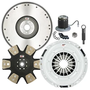 CM STAGE 5 RACE CLUTCH KIT+SLAVE+FLYWHEEL for MUSTANG GT 5.0L COYOTE S197 S550 - Picture 1 of 11