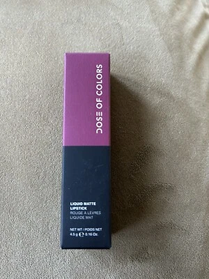 Berry Me ~ Dose Of Colors  ~ Liquid Matte Lipstick NIB! - Image 1 of 2