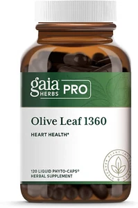 Gaia Herbs Pro - Olive Leaf 1360 (120caps) - Picture 1 of 2